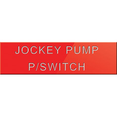 Jockey Pump Power Switch