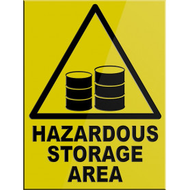 Hazardous Storage Area