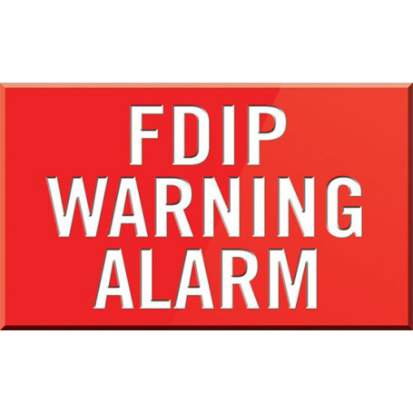 FDIP Warning Alarm
