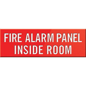 Fire Alarm Panel Inside Room
