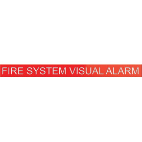 Fire System Visual Alarm