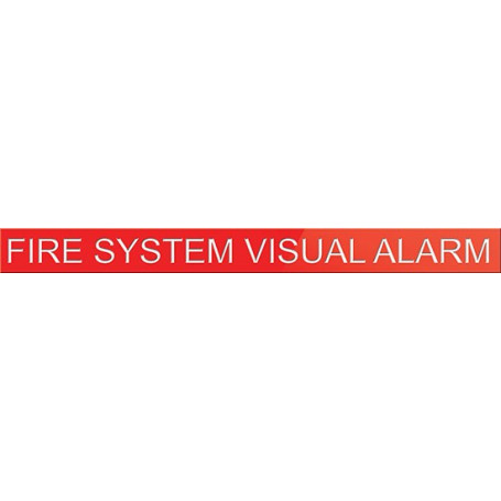 Fire System Visual Alarm