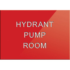 Hydrant Pump Room