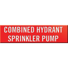 Combined Hydrant Sprinkler Pump