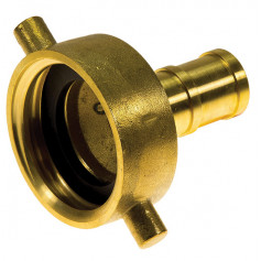 65mm QLD Brass Coupling Female - 38mm Tail