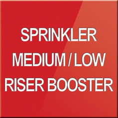 Sprinkler Medium/Low Riser Booster