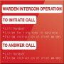 Warden Intercom Operation