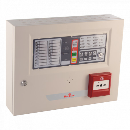 FlameStop 16 Zone Small Conventional Panel with Resettable MCP