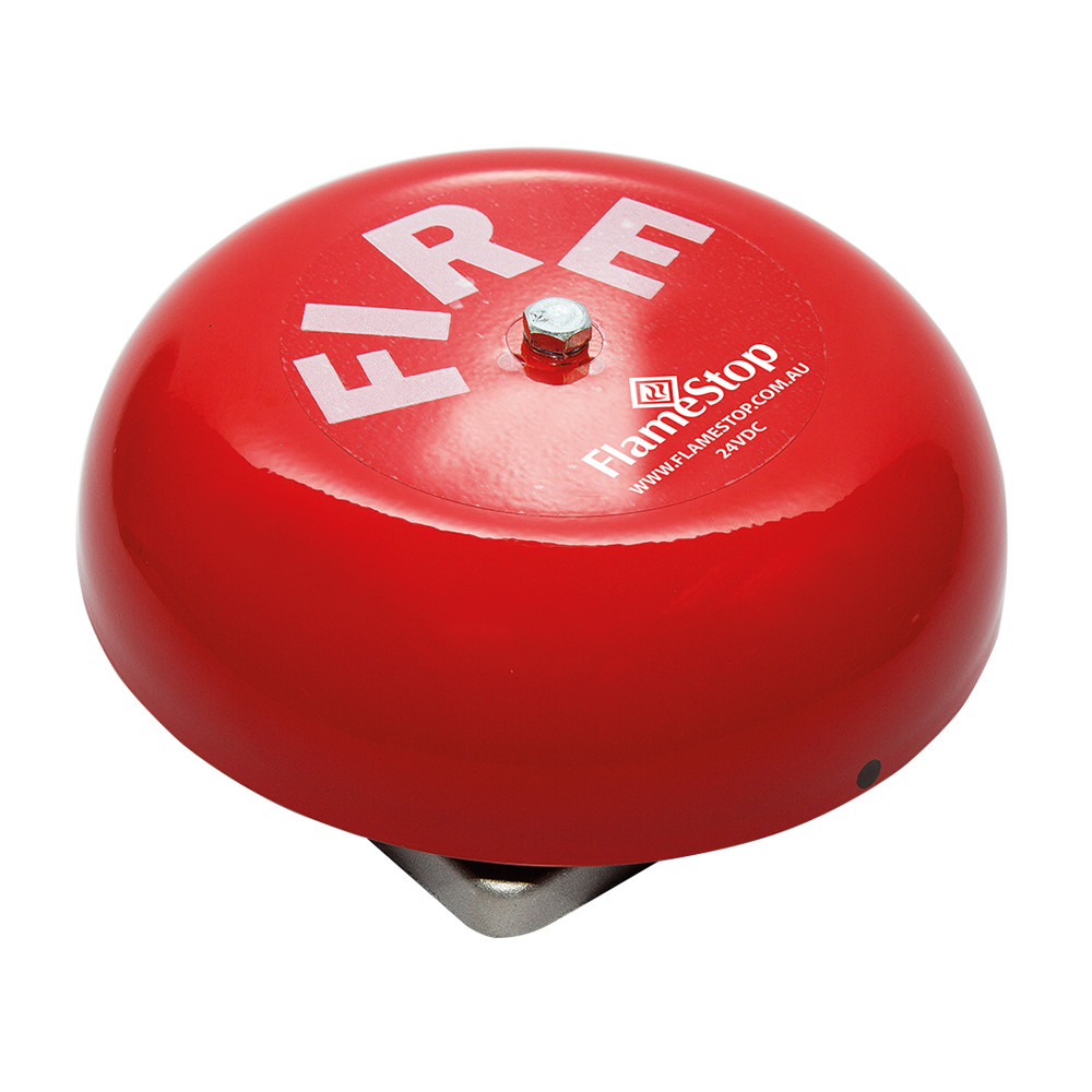 worst rattle Practical 6" Red Fire Bell 150mm 24VDC