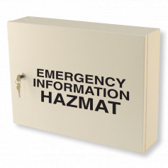 Emergency Information Hazmat Cabinet
