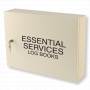 Essential Services Log Book Cabinet - Milk White