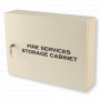 Fire Services Storage Cabinet - Milk White