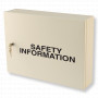 Safety Information Cabinet - Milk White