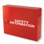 Safety Information Cabinet - Red