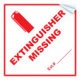 Extinguisher Missing Sticker