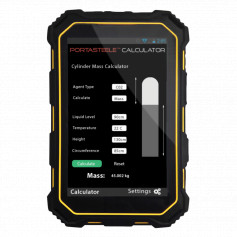 Portasteele™ Fire Suppression Cylinder Fill Weight Calculator