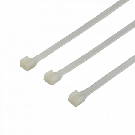 Cable Tie - 2.5 x 100mm - Nylon 66 - White