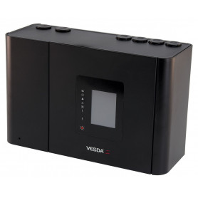 VESDA-E VEP with 3.5" Display, 4 Pipe Inlets, Plastic Enclosure