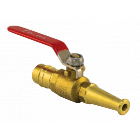 Hose Reel Nozzle - Lever Style - Brass 25mm