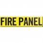 280 x 52mm Fire Panel Sign - Multiple