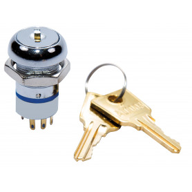 003 Key 3 Position Switch (Centre Remove) with 2 x Keys