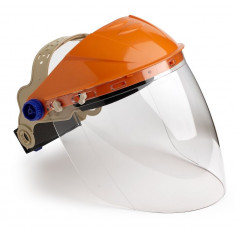 Assembled Browguard with Clear Visor