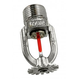 Quick Response Pendent Chrome Sprinkler - F1FR56