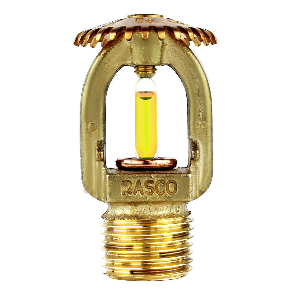 Standard Response Upright Brass Sprinkler - F156 (SIN: RA1325)