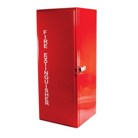 Fibreglass Cabinet with Latch - Fits 9.0KG Fire Extinguishers