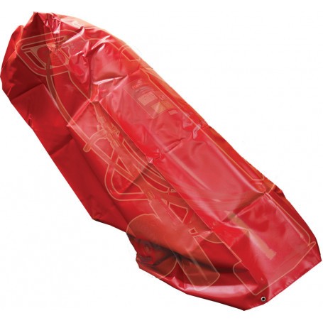 22kg CO2 Mobile Cover Red PVC