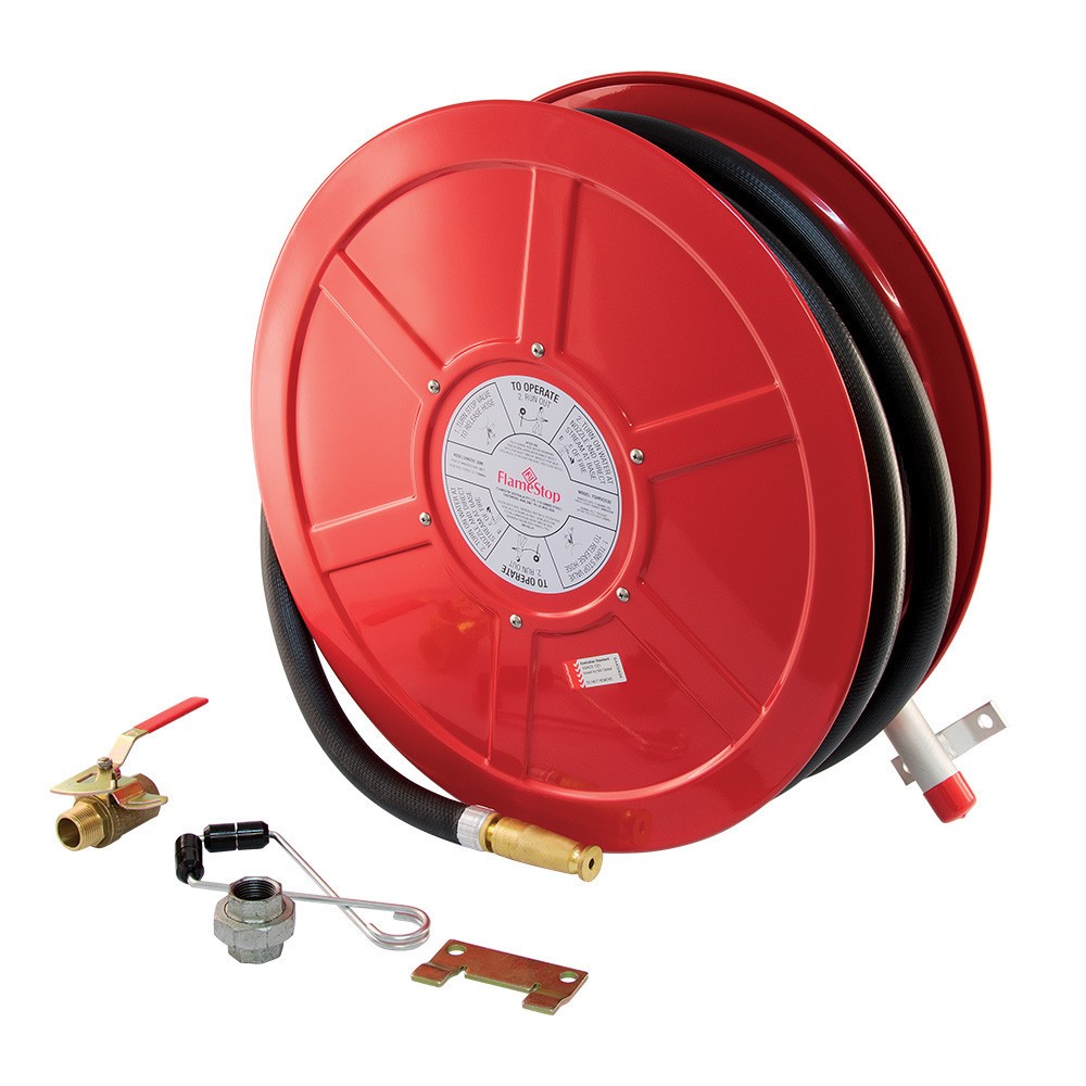 Flexible Inlet Fire Hose Pipe  25mm Connector > Fire Hose Reels