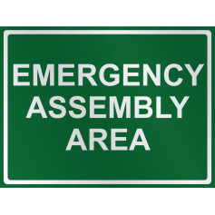 Emergency Assembly Area Aluminium Composite Sign