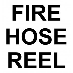 Vinyl Cut - Fire Hose Reel