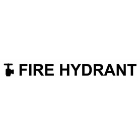 Vinyl Cut - Fire Hydrant