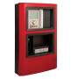 EDWARDS EST3X - Fire Alarm Panel with Single Loop in RED cabinet 