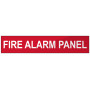Fire Alarm Panel - Red Strip Sign