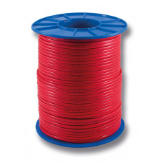 Flat Red Sheath Twin Cable - 1.5mm - 200m Roll