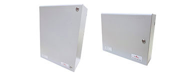 Stand Alone 24VDC Battery Backed Up Power Supplies in Metal Cabinets
