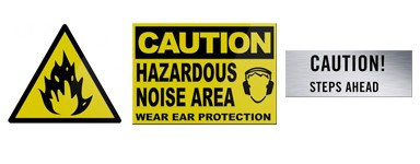 Hazardous Signs